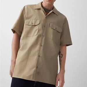 Short-sleeve mechanic shirt